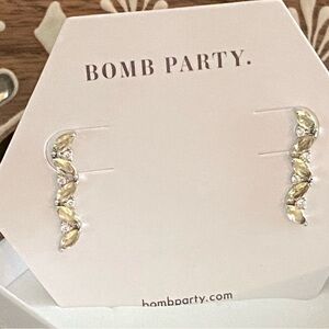Bomb Party 2023 November Earrings “Effortless Love”. NWT